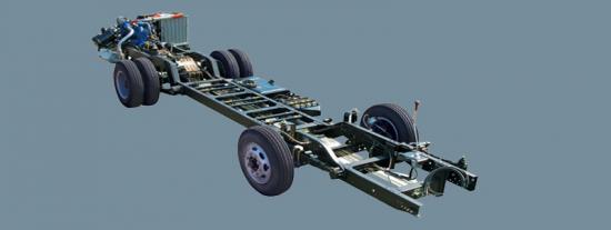 CNG bus chassis