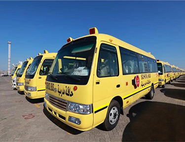 King Long Exports 70 Units School Buses to UAE